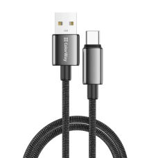 Кабель USB Type-C (зарядний кабель) ColorWay CW-CBUC098-BK 1 м, 3A, чорний