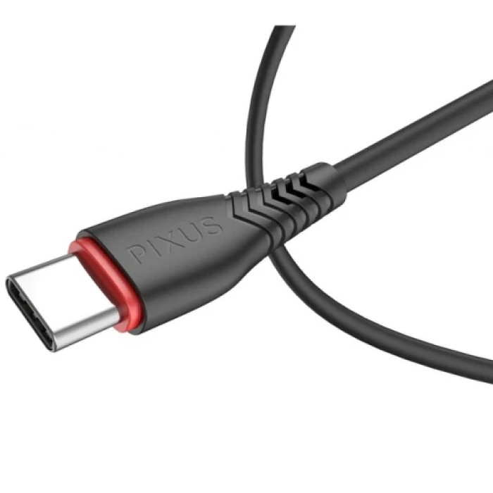 Кабель Pixus Start USB AM — Type-C, 1 м, 3A
