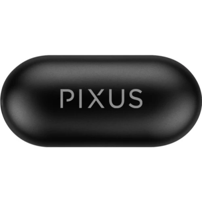 Бездротові TWS-навушники Pixus Storm Black до 7 год