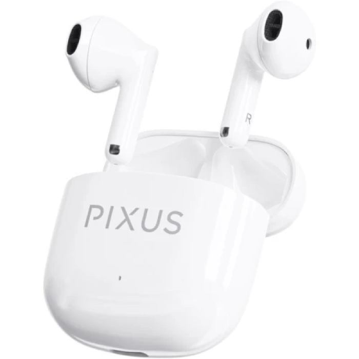 Бездротові навушники Pixus Muse TWS White з роботою до 5 год