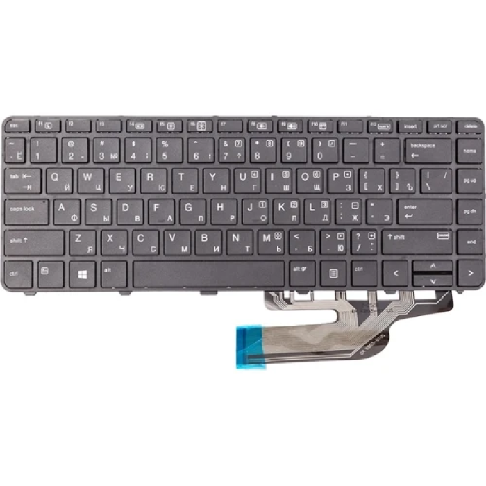 Клавіатура NoNaMe для HP ProBook 430 G4 / 430 G3, чорна