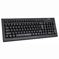 Клавіатура (дротова клавіатура) A4Tech KR-83 USB чорна, 104 клавіші