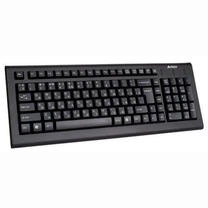 Дротова клавіатура A4Tech KR-83 USB чорного кольору