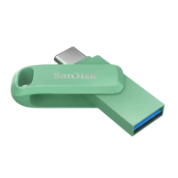 Флешка USB (USB-накопичувач) SanDisk Ultra Dual Go SDDDC3-256G-G46AG 256 ГБ, зелена
