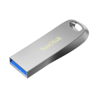 Флешка (USB-накопичувач) SanDisk Ultra Luxe 256 ГБ срібляста