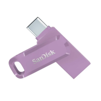 Флешка USB (USB-накопичувач) SanDisk Ultra Dual Go 256 ГБ Lavender Type-C / USB-A
