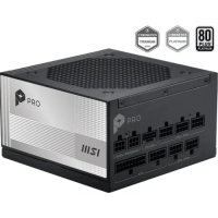 Блок живлення (джерело живлення) MSI PRO A1000PL PCIE5 1000 Вт, 80+ Platinum
