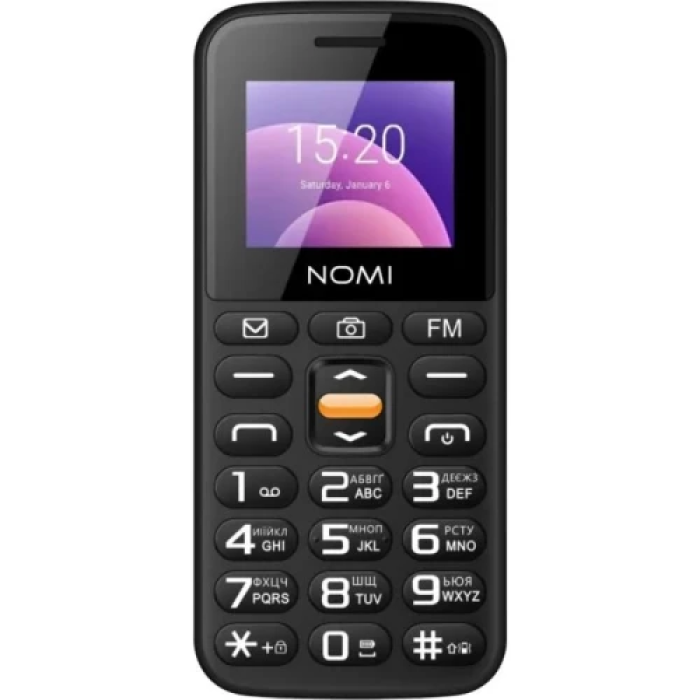 Кнопковий телефон Nomi i1820 Dual SIM із екраном 1,77 дюйма