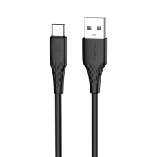 Кабель USB Type-C (шнур USB A — Type-C) ColorWay CW-CBUC095-BK 2 м, чорний