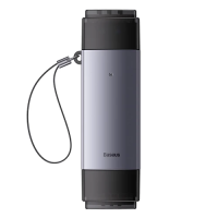 Кардридер (зчитувач карт пам’яті) Baseus Lite USB Type-C / USB 3.0, сірий