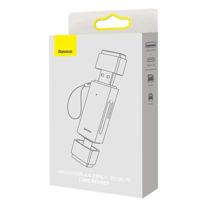 Кардридер Baseus Lite для карт microSD і SD