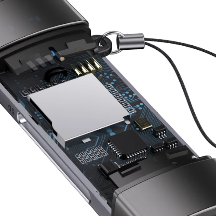 Кардридер Baseus Lite для карт microSD і SD