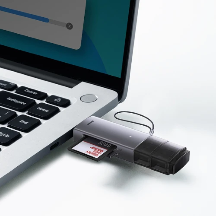 Кардридер Baseus Lite для карт microSD і SD
