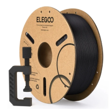 Пластик для 3D друку (філамент) Elegoo PLA-CF чорний 1,75 мм, 1 кг