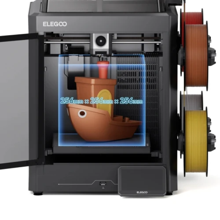 3D-принтер Elegoo Centauri Carbon 2 Combo чорний для друку до 256×256×256 мм