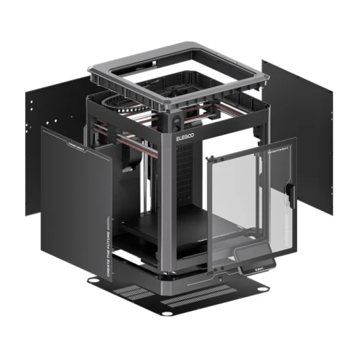 3D-принтер Elegoo Centauri Carbon 2 Combo чорний для друку до 256×256×256 мм