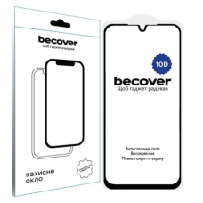 Захисне скло (скло для екрана) BeCover 10D Samsung A16 4G, олеофобне покриття