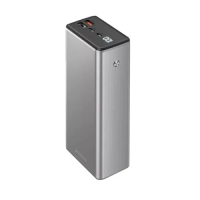 Павербанк (мобільна батарея) Proove Metalskin 30000 mAh 65 Вт, Grey