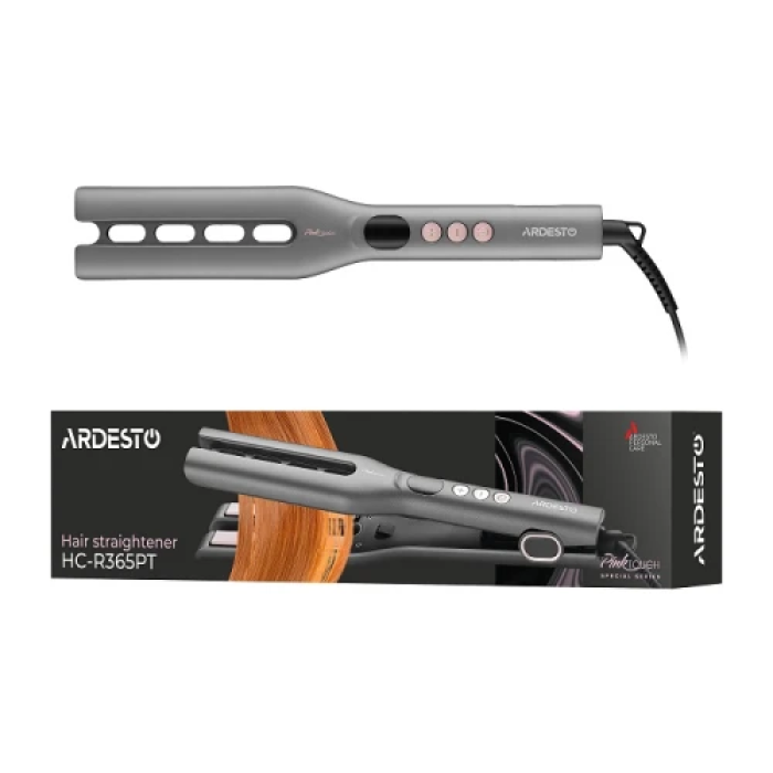 Випрямляч Ardesto HC-R365PT для волосся, Pink/Grey