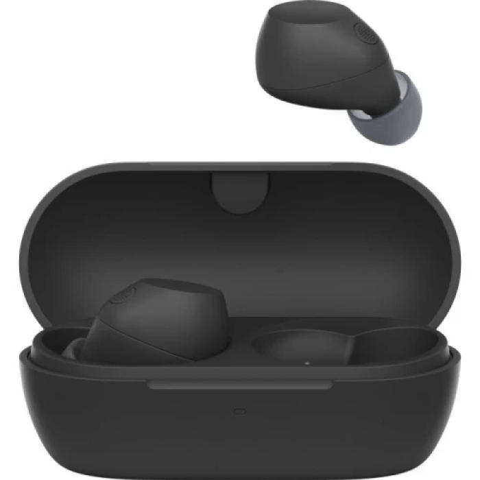 Чорні бездротові навушники Sony WF-C710N з ANC