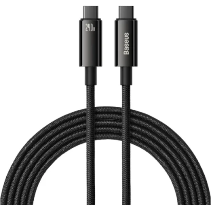 Кабель USB-C Baseus Tungsten Gold 3 м на 240 Вт