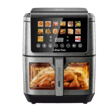 Мультипіч Liberton LAF-3219, Black, 2100W, 8.5 л, 14 програм, сенсорне керування, таймер, автовідключення, антипригарне покриття чаші, 80-200 ˚C (LAF-3219)