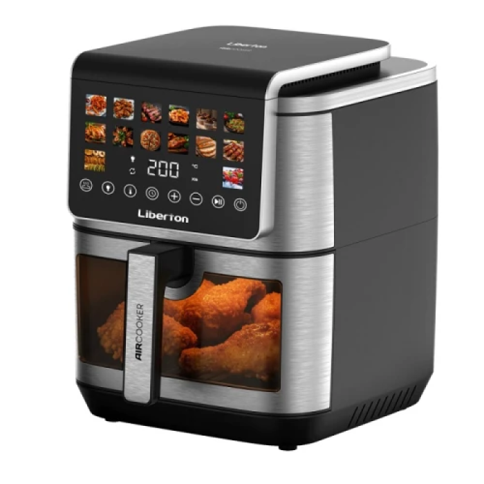 Мультипіч Liberton LAF-3219, Black, 2100W, 8.5 л, 14 програм, сенсорне керування, таймер, автовідключення, антипригарне покриття чаші, 80-200 ˚C (LAF-3219)