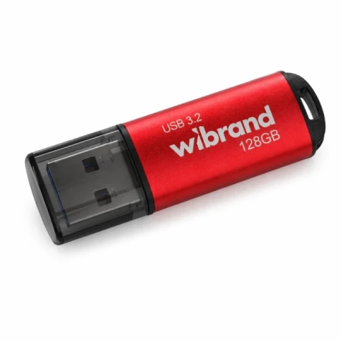 Червона USB-флешка Wibrand Ladybug на 128 ГБ