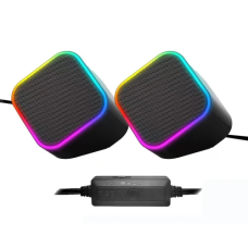 Комп'ютерні колонки (акустика) ColorWay Cubix 2.0 6 Вт RGB, USB
