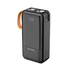 Повербанк (мобільна батарея) ColorWay PowerHub 30000 mAh чорний