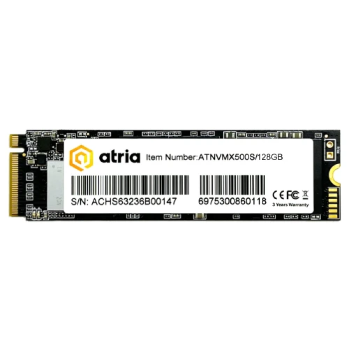 SSD-накопичувач Atria X500S 128 ГБ для M.2 PCIe 3.0 x4