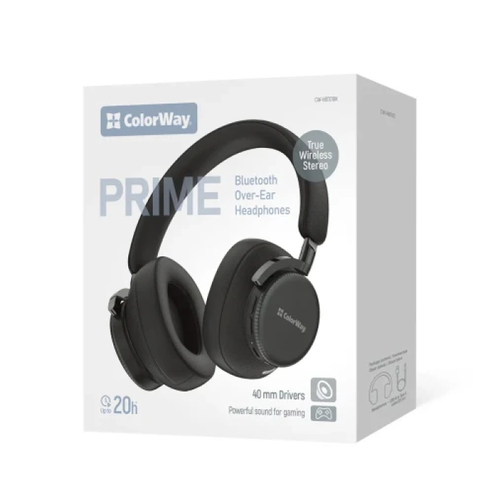 Бездротова гарнітура ColorWay PRIME з Bluetooth 6.0