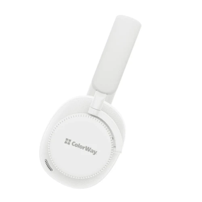Бездротова гарнітура ColorWay PRIME біла з Bluetooth 6.0