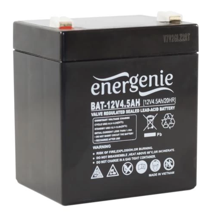 AGM-акумулятор EnerGenie BAT-12V4.5AH для ДБЖ