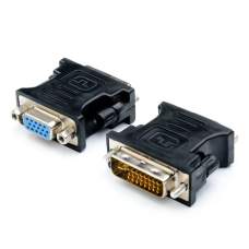 Перехідник DVI-I — VGA (адаптер) Atcom 11209 чорний