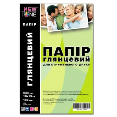 Фотопапір (фотографічний папір) NewTone G230C.F100 глянсовий A6, 230 г/м², 100 арк