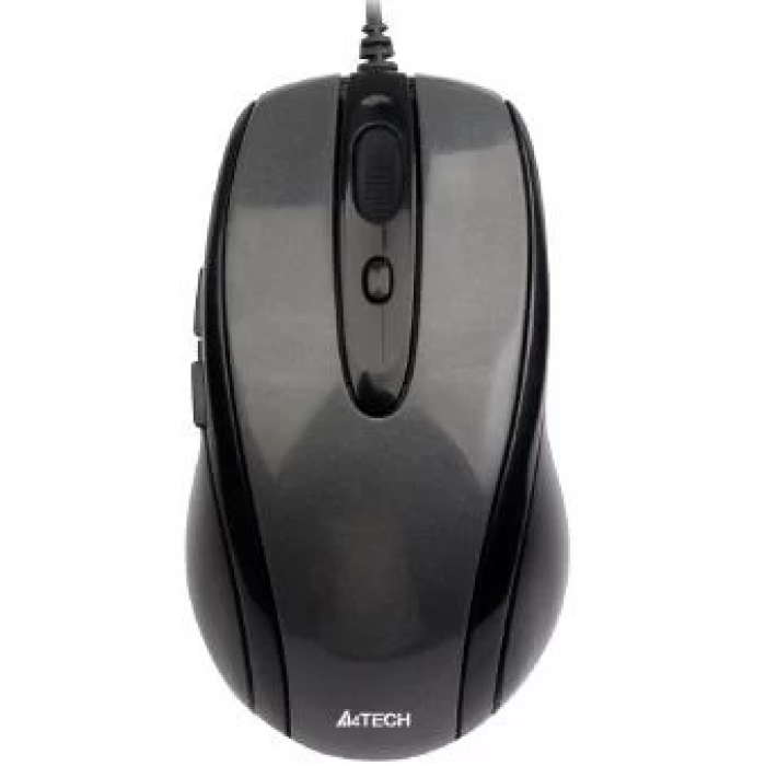 Провідна комп’ютерна миша A4Tech N-708X Glossy Grey на 5 кнопок