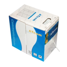 Кабель вита пара (мережевий кабель) Atcom Standard 3801 FTP CCA, бухта 305 м