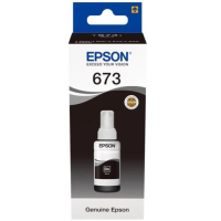 Чорнило для принтера (фарба) Epson 673 Black для L800/805/810/850/1800, 70 мл