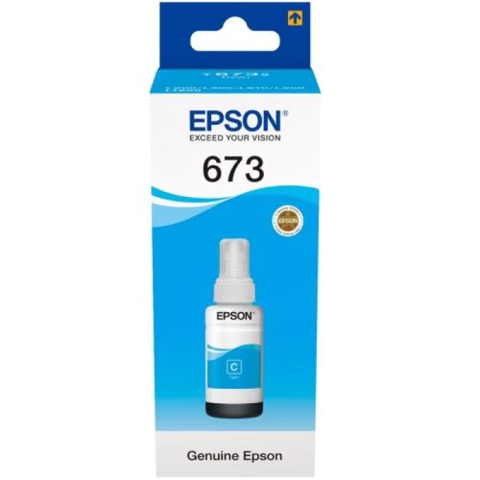 Чорнило Epson 673 Cyan 70 мл для струминного принтера
