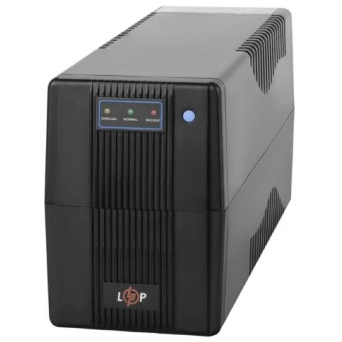 ДБЖ LogicPower 650VA-P Black для резервного живлення техніки