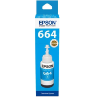 Чорнило для принтера (рідина для друку) Epson 664 Cyan 70 мл
