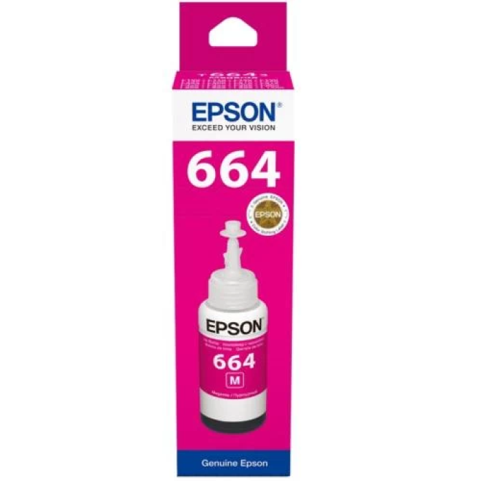 Струменеве чорнило Epson 664 Magenta об’ємом 70 мл