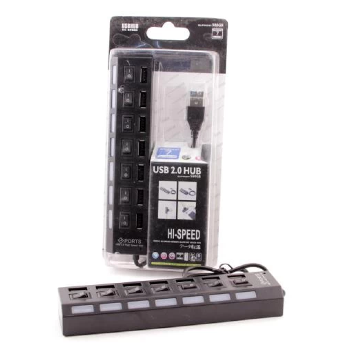 USB-хаб Atcom TD1082 на 7 портів USB 2.0