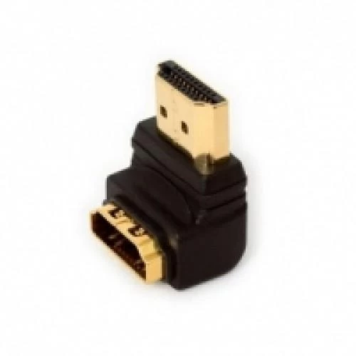 Кутовий HDMI-перехідник Atcom 3804 чорного кольору