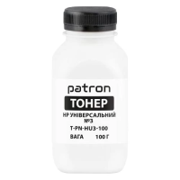 Тонер для принтера (тонерний порошок) Patron HP Universal №3 P1005/P1505/P2015/P2035/P2055/P4015, 100 г