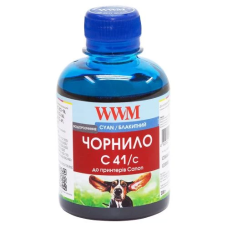 Чорнило (рідина для друку) WWM C41/C Cyan, 200 мл, для Canon CL/CLI