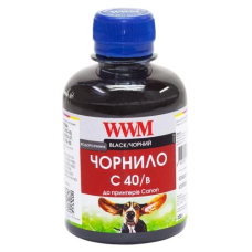 Чорнило для принтера (заправне чорнило) WWM Canon PG-37/40/50 200 мл, чорне