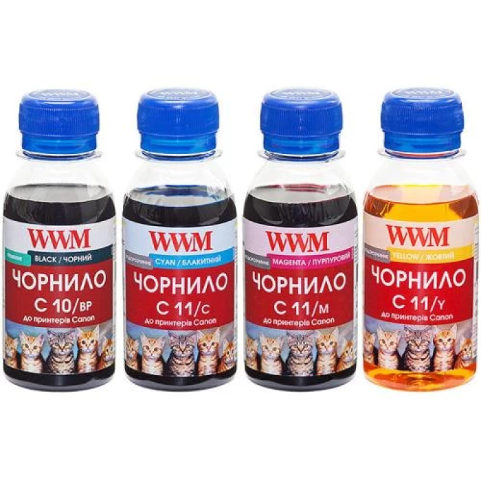 Пігментні чорнила WWM для принтерів Canon C10/C11