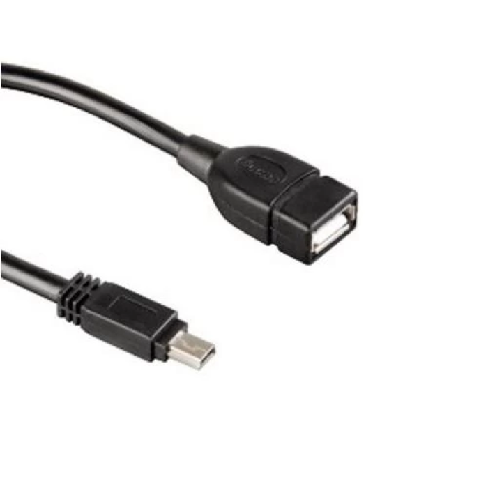 USB-перехідник Atcom USB 2.0 AF — miniUSB, 10 см